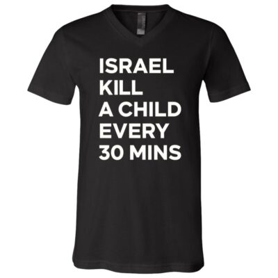 Political Statement Shirt, Human Rights Protest Tee, Awareness Graphic Shirt, Social Justice Message Apparel, Black, V-Neck T-Shirt