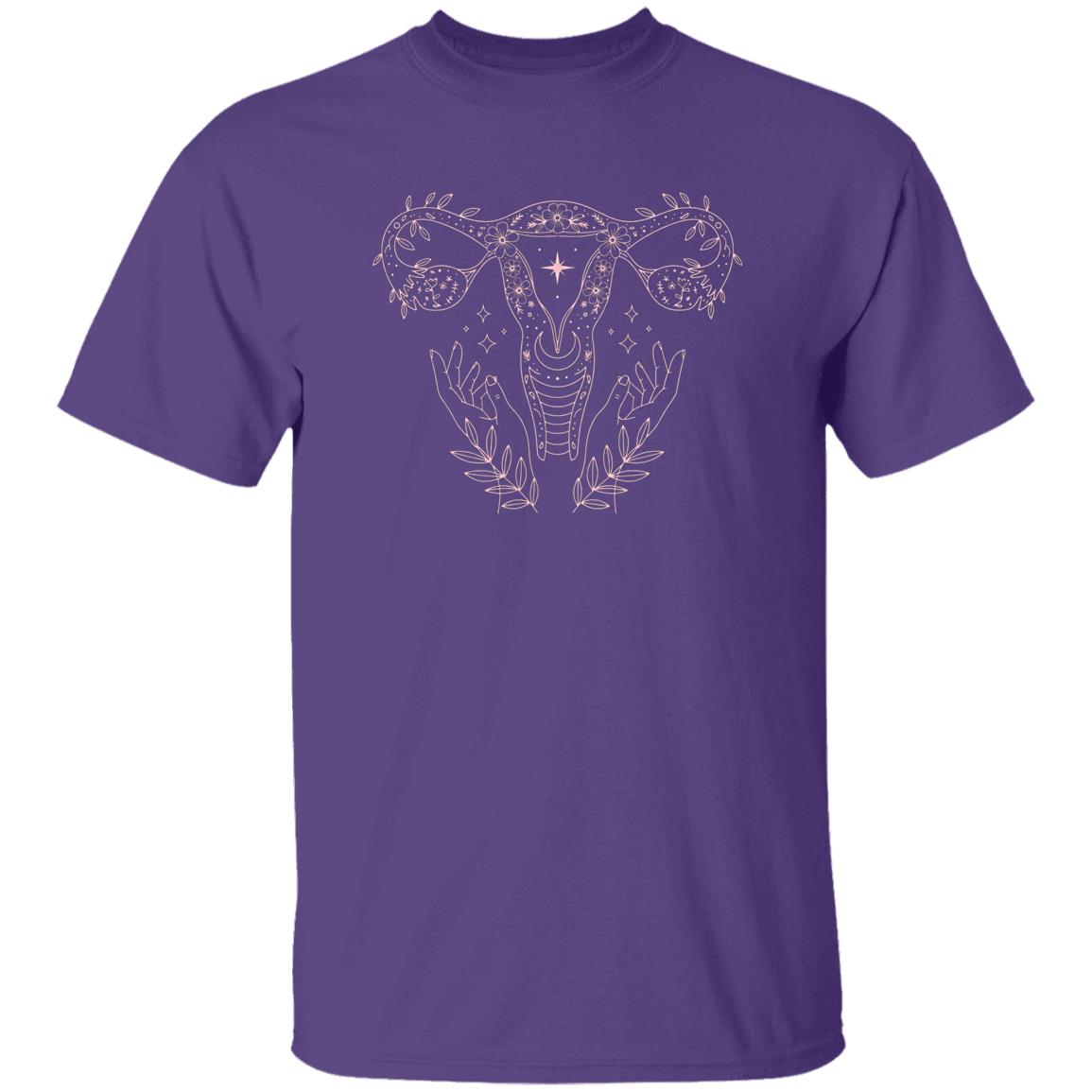 Gildan 5.3 oz. T-Shirt, Purple,